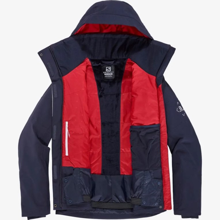 Navy Salomon Speed Women's Insulated Jackets | PH 85901O